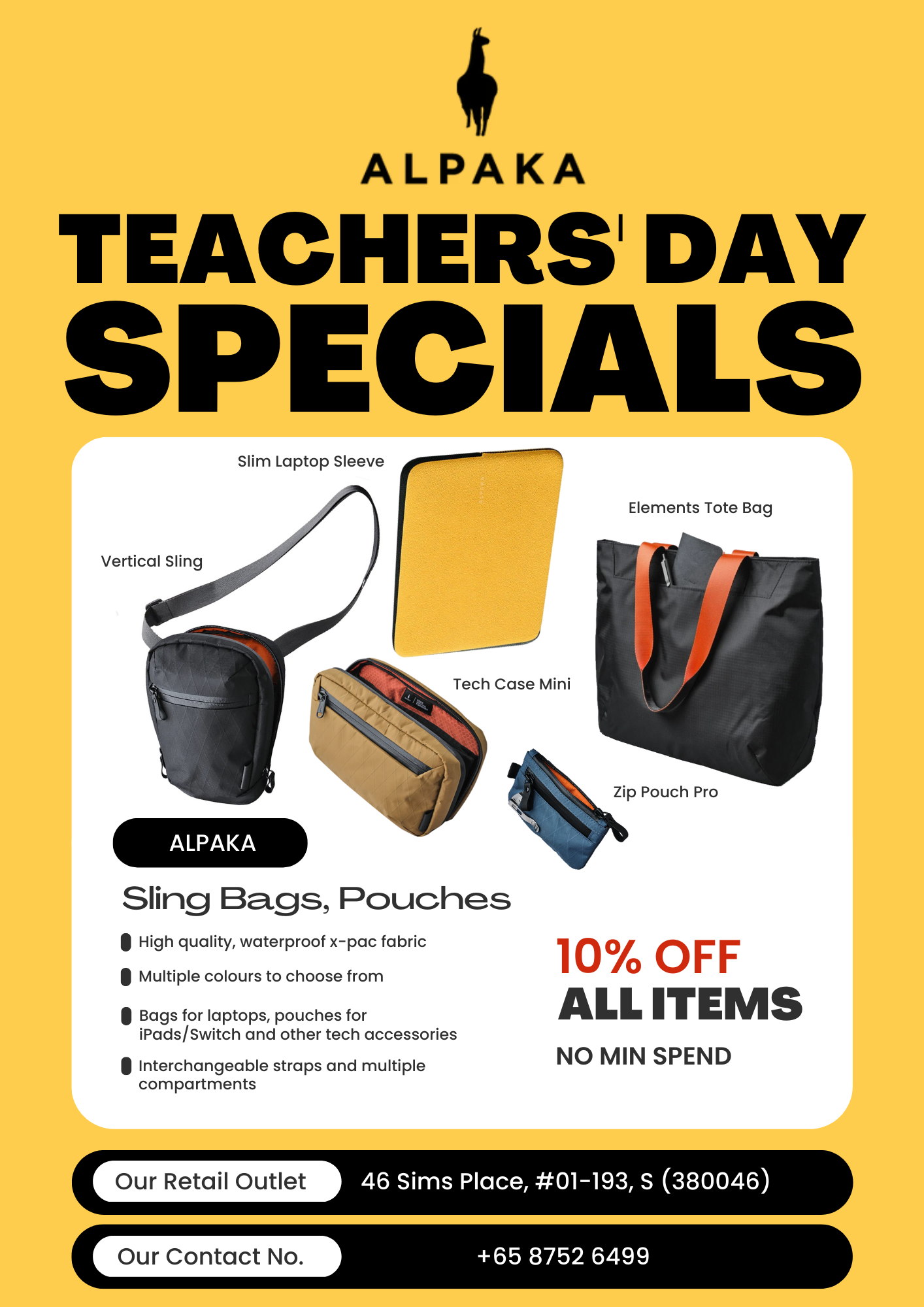 Alpaka Black Ember Teachers Day Specials Ministry of